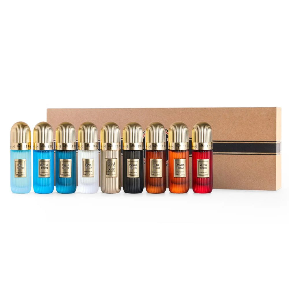 Tobacco Mini Collection 9 in 1 – 9 × 20 mL (0.68 US fl oz each) – IBRAQ
