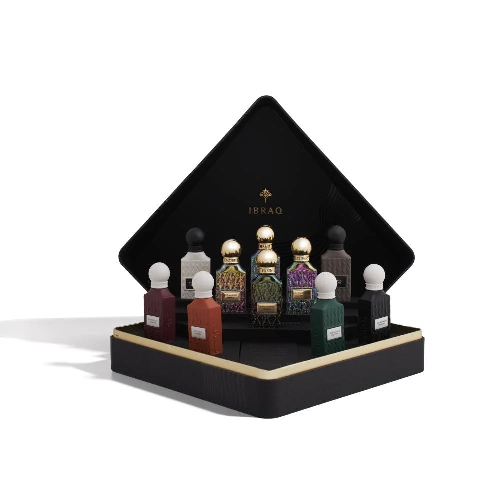 :
مجموعة ذا دايموندز ميجا ميني – 10 × 20 مل (0.68 أونصة سائلة لكل عطر) – إبراق