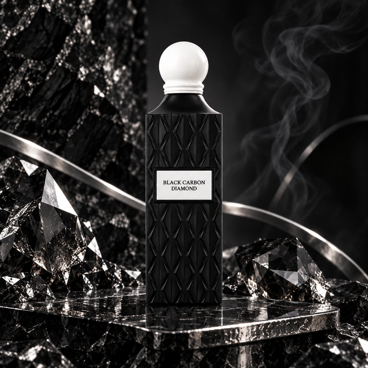 Black Carbon Diamond Eau de Parfum for Men – 150ml